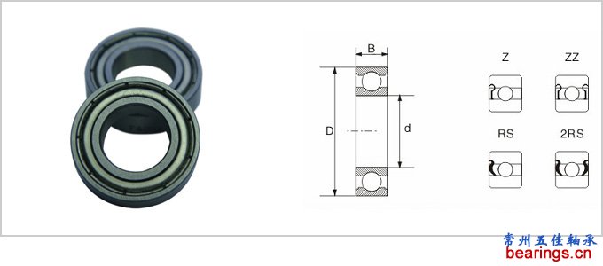 6800系列深溝球軸承規(guī)格
